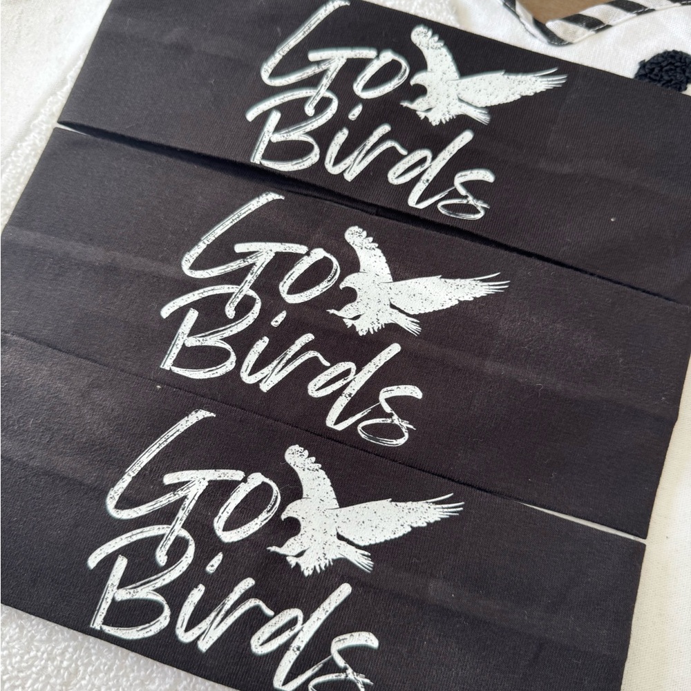 Go Birds Eagles headband